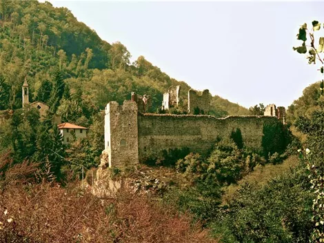 Veduta panoramica del castello